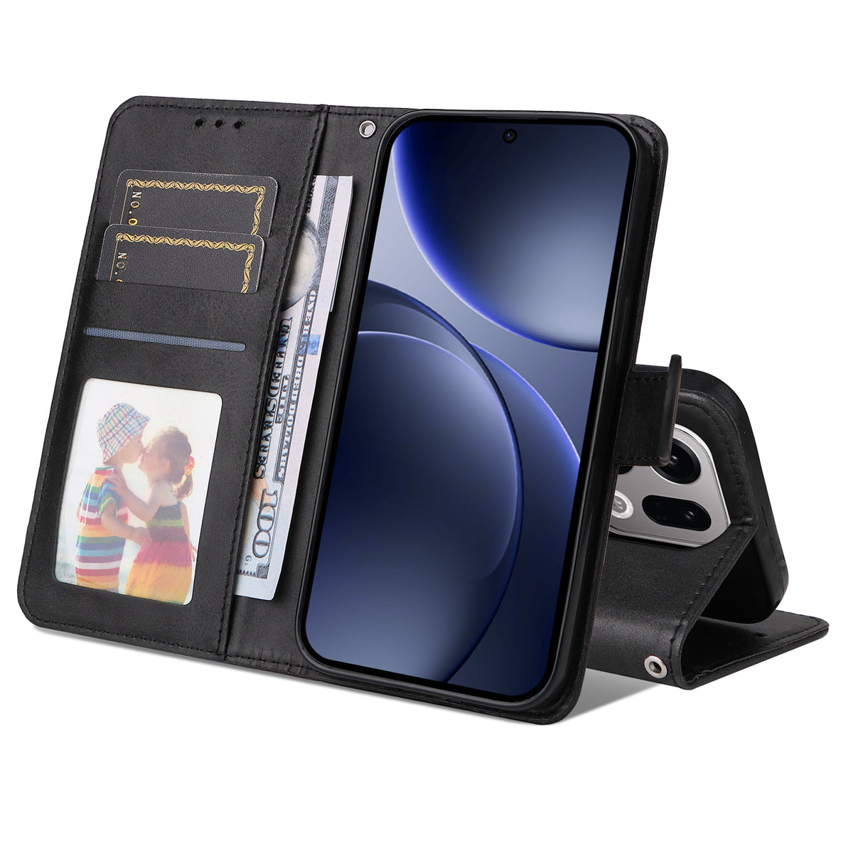 For Oppo Find X9 5G Case Wallet PU Leather Folio Flip Phone Cover