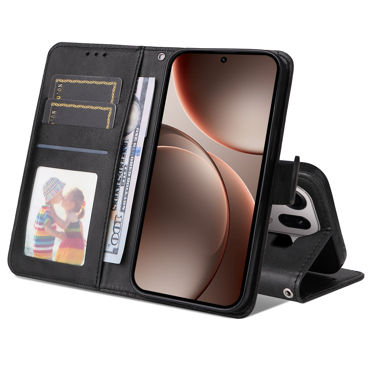 For Oppo Find X9 Pro 5G Case Wallet PU Leather Folio Flip Phone Cover
