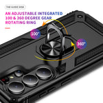 For Samsung Galaxy S26 Ultra Case PC + TPU Phone Cover with Kickstand
