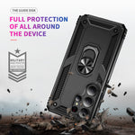 For Samsung Galaxy S26 Ultra Case PC + TPU Phone Cover with Kickstand