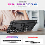For Samsung Galaxy S26 Ultra Case PC + TPU Phone Cover with Kickstand