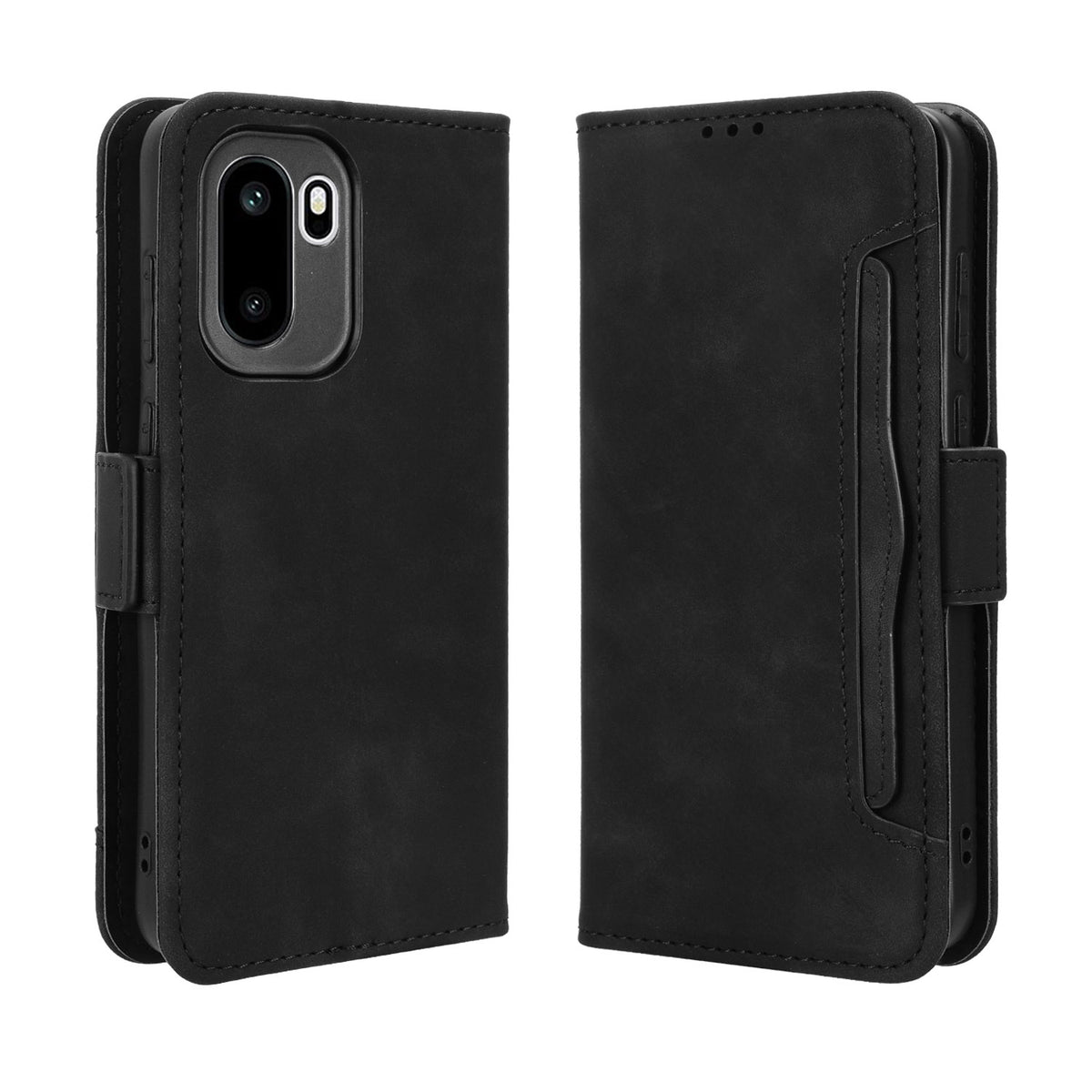 For OnePlus Ace 6 5G / 6T 5G / 15R 5G Leather Case Phone Wallet Cover with Multiple Card Slots