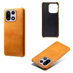 For OnePlus 15 5G Case Calf Texture PU Leather Hard PC Protective Phone Cover