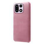 For OnePlus 15 5G Case Calf Texture PU Leather Hard PC Protective Phone Cover