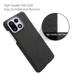 For OnePlus 15 5G Phone Case Cloth Texture Anti-Scratch Protective PC Back Cover