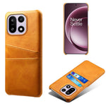 For OnePlus 15 5G Case Dual Card Slots PU Leather + Hard PC Phone Cover
