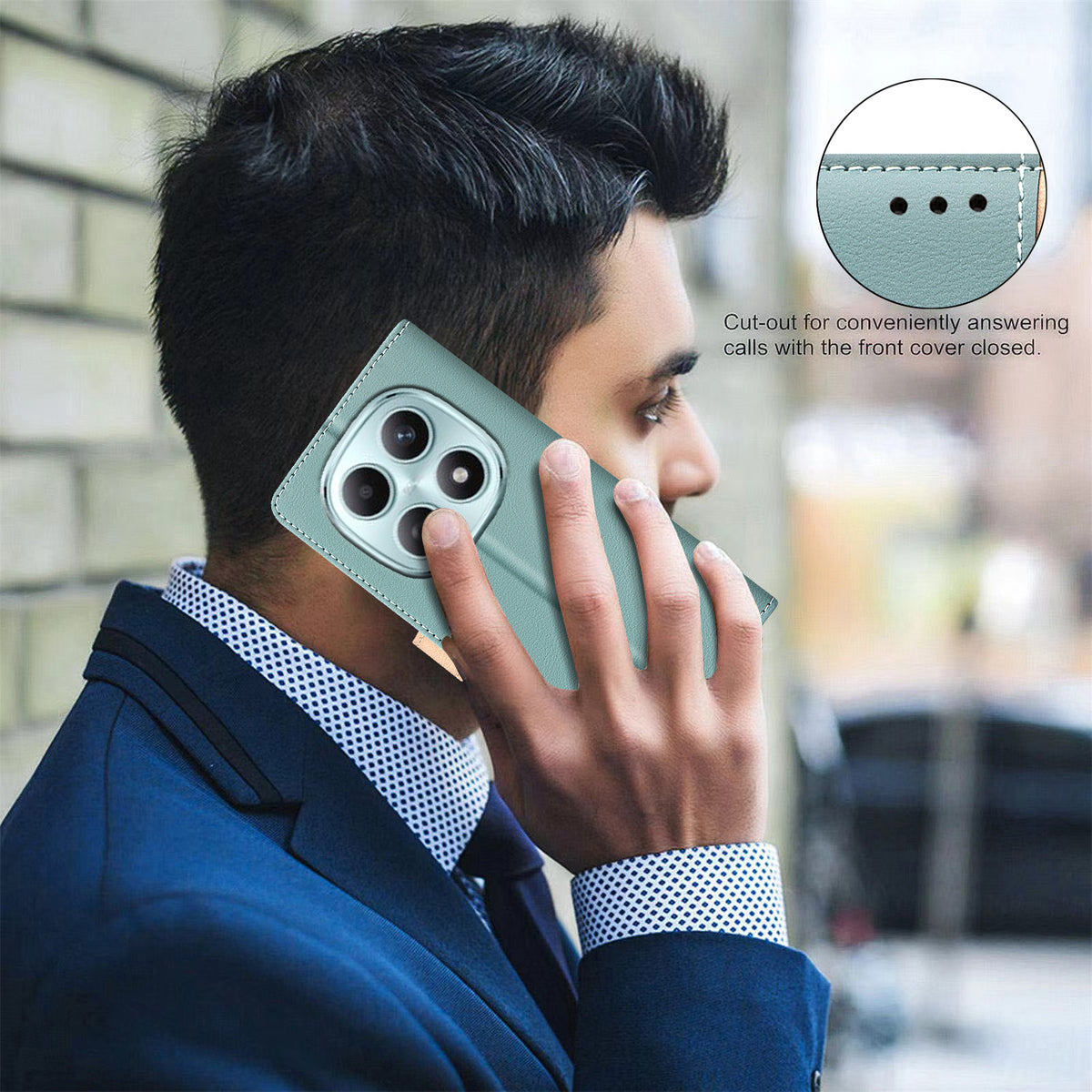 BINFEN COLOR For Xiaomi Redmi Note 15 Pro 4G (Global) Leather Case  Splicing Color RFID Blocking Wallet Stand Phone Cover