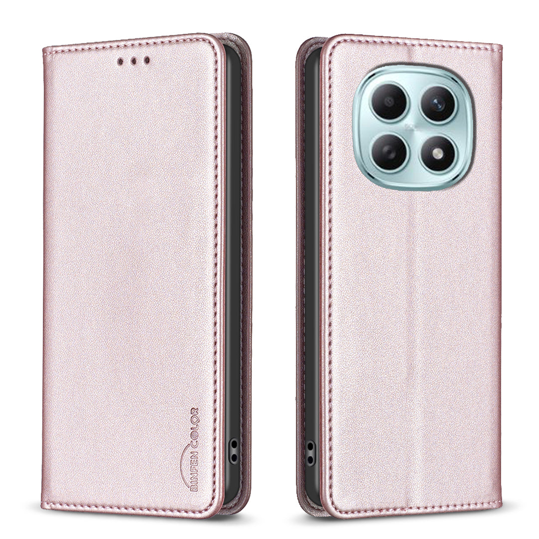 BINFEN COLOR For Xiaomi Redmi Note 15 Pro 4G (Global) Leather Case  BF18 Phone Stand Cover with Card Slots