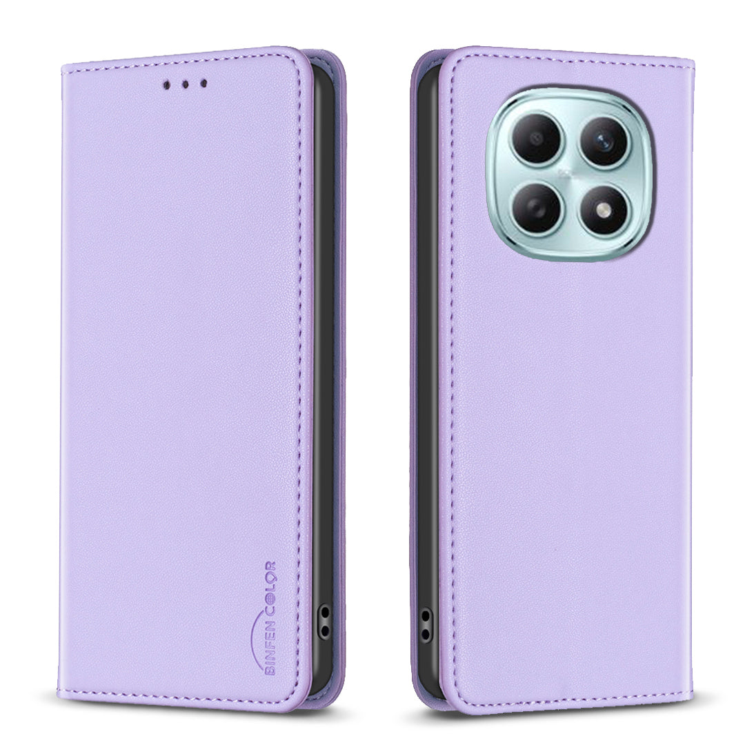 BINFEN COLOR For Xiaomi Redmi Note 15 Pro 4G (Global) Leather Case  BF18 Phone Stand Cover with Card Slots
