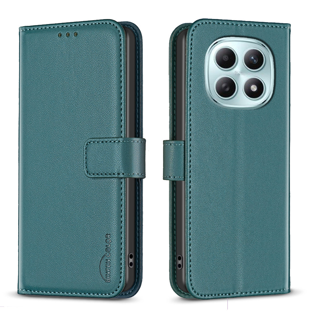 BINFEN COLOR For Xiaomi Redmi Note 15 Pro 4G (Global) Phone Case  BF17 Wallet Folio Flip Leather Cover