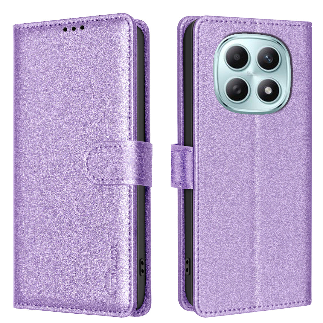 BINFEN COLOR For Xiaomi Redmi Note 15 Pro 4G (Global) Leather Case  BF32 Wallet RFID Blocking Phone Cover
