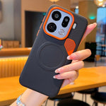 For Oppo Find X9 Pro 5G Magnetic Case Leather Coated PC + TPU Phone Cover with Heat Dissipation Sheet