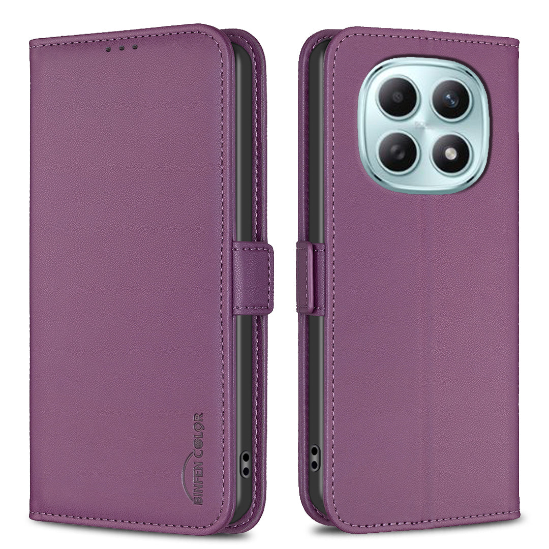 BINFEN COLOR För Xiaomi Redmi Note 15 Pro 4G (Global) Skal BF31 PU Läder Flip Folio mobil Plånboksfodral