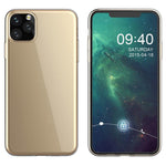 For iPhone 11 Pro Max 6.5 inch Mobile Phone Shell Protector Anti-Shock Phone Case Ultra Thin High Transparency Clear Flexible TPU Cover