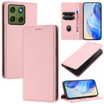 For Motorola Edge 70 5G Wallet Case RFID Blocking Litchi Texture Leather Mobile Cover