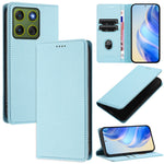 For Motorola Edge 70 5G Wallet Case RFID Blocking Litchi Texture Leather Mobile Cover