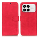 KHAZNEH til Xiaomi Redmi K90 5G / Poco F8 Pro 5G, telefoncover i PU-læder med retrostruktur