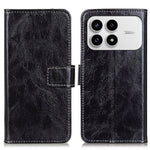 For Xiaomi Redmi K90 5G / Poco F8 Pro 5G Case Wallet Leather Phone Cover Crazy Horse Texture