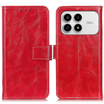 For Xiaomi Redmi K90 5G / Poco F8 Pro 5G Case Wallet Leather Phone Cover Crazy Horse Texture