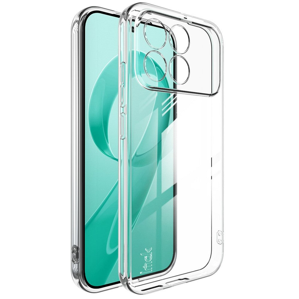 IMAK UX-5-serien til Xiaomi Redmi K90 5G / Poco F8 Pro 5G, gennemsigtigt TPU-telefoncover og beskyttende cover