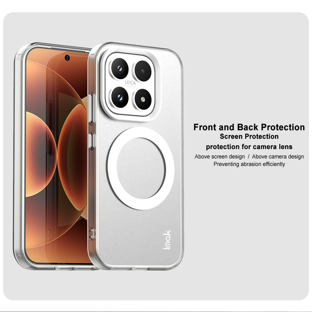 IMAK For Xiaomi 17 Case Magnetic Case PC + TPU Protective Phone Back Cover