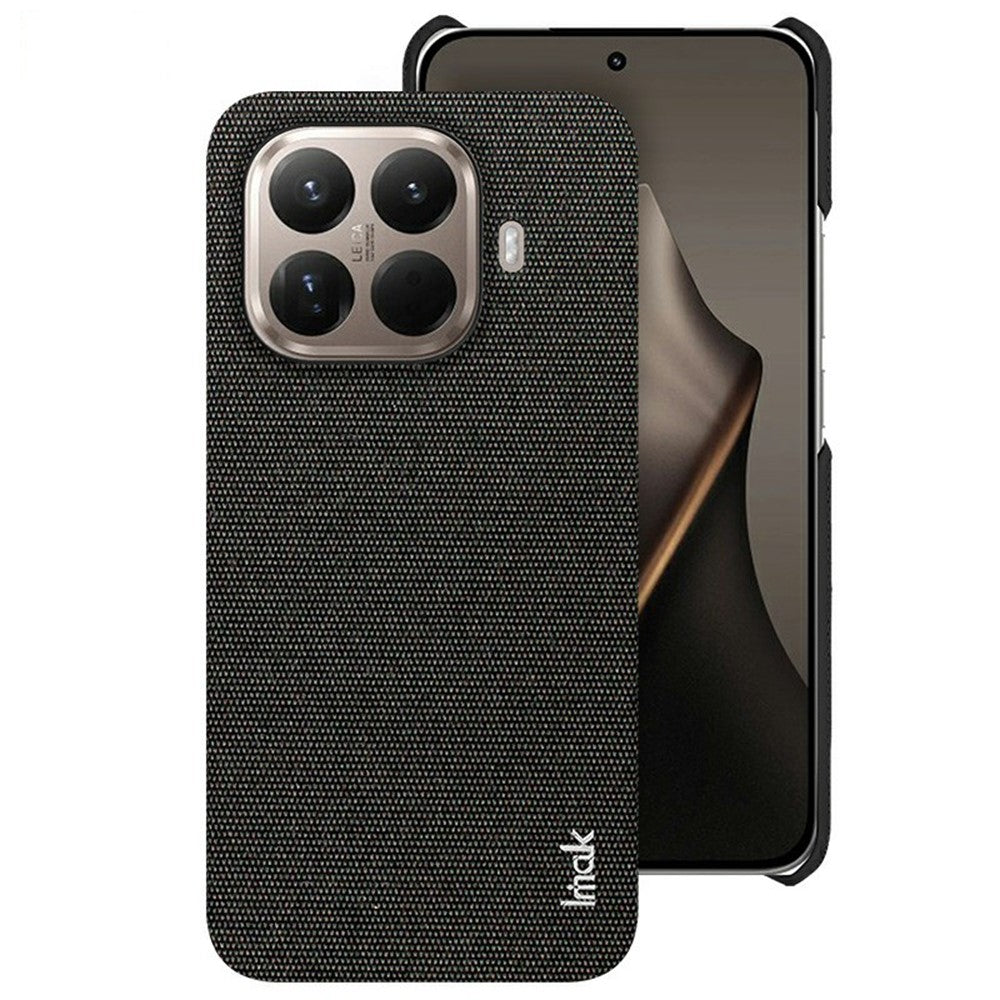 IMAK Ruiyi Series for Xiaomi 15T Pro Case Fabric Texture Leather + PC Phone Back Cover