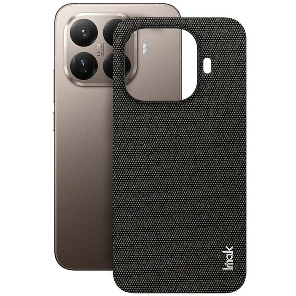 IMAK Ruiyi Series for Xiaomi 15T Pro Case Fabric Texture Leather + PC Phone Back Cover