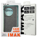 IMAK Ruiyi Series for Xiaomi 15T Pro Case Fabric Texture Leather + PC Phone Back Cover