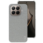 IMAK Ruiyi Series for Xiaomi 15T Pro Case Fabric Texture Leather + PC Phone Back Cover