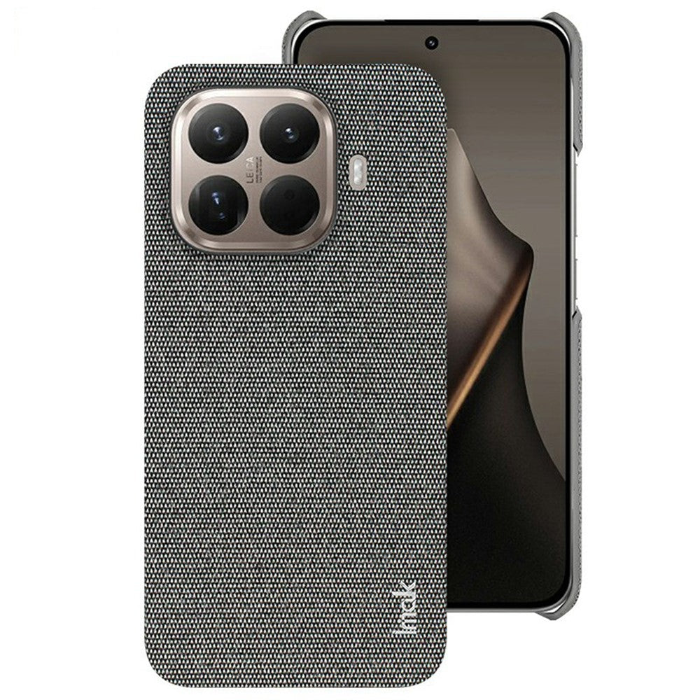 IMAK Ruiyi Series for Xiaomi 15T Pro Case Fabric Texture Leather + PC Phone Back Cover
