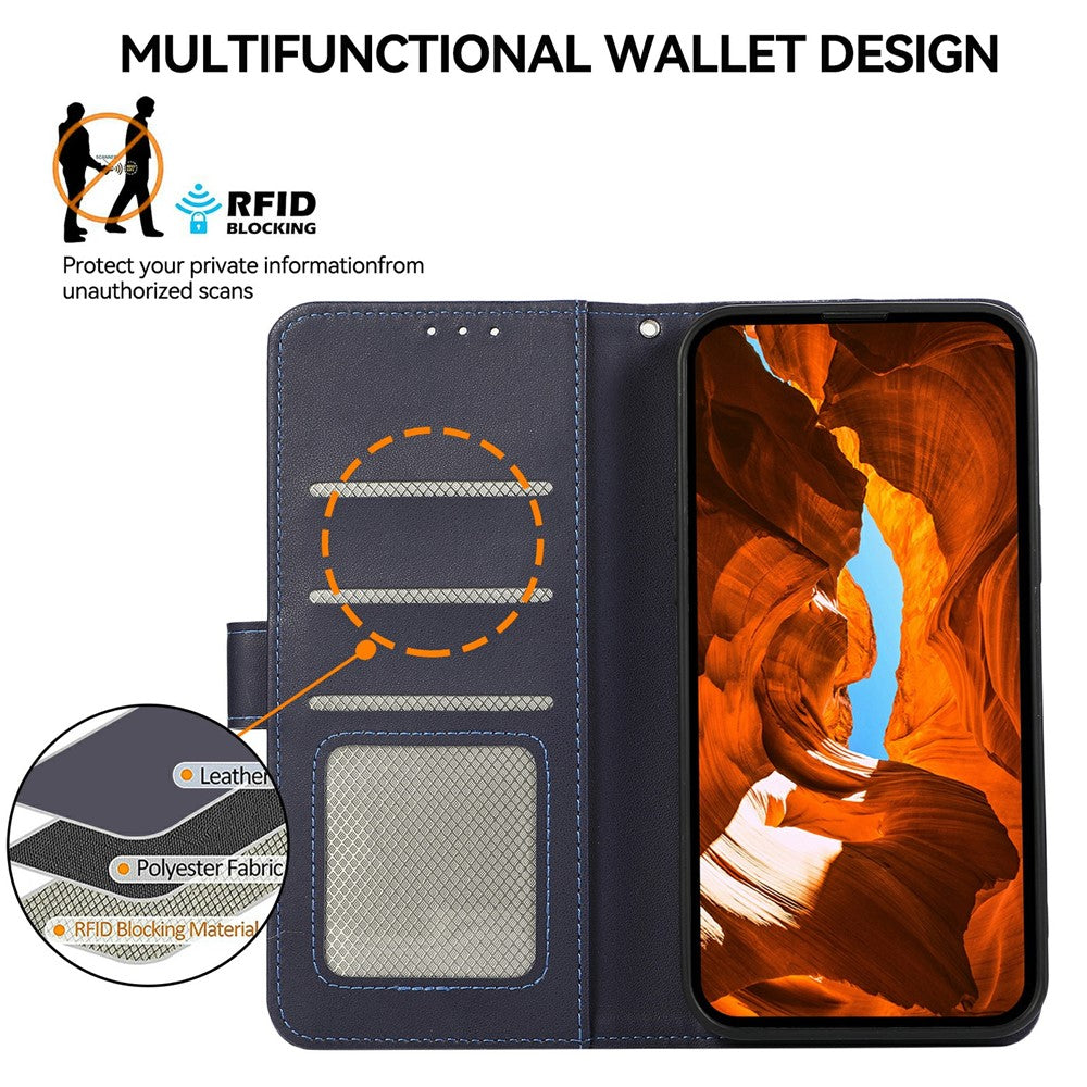For Honor Magic8 Lite 5G / X9d 5G / X70 5G Case RFID Blocking Flip Leather Phone Cover