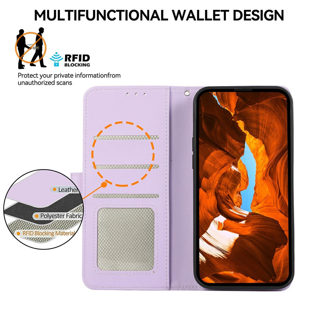For Xiaomi Redmi K90 5G / Poco F8 Pro 5G Case RFID Blocking Flip Leather Phone Cover
