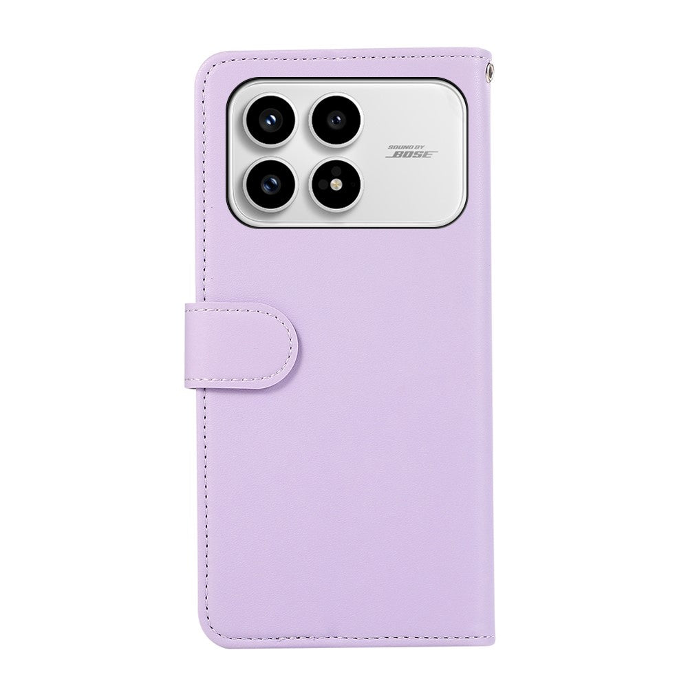 For Xiaomi Redmi K90 5G / Poco F8 Pro 5G Case RFID Blocking Flip Leather Phone Cover