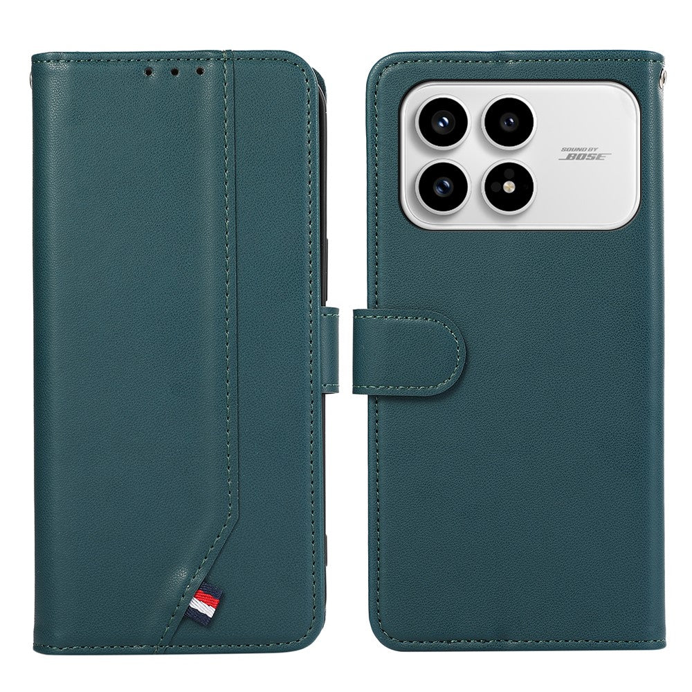 For Xiaomi Redmi K90 5G / Poco F8 Pro 5G Case RFID Blocking Flip Leather Phone Cover