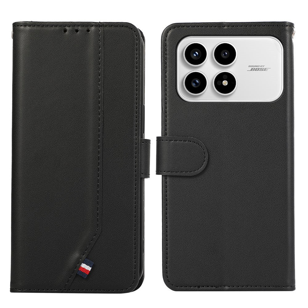For Xiaomi Redmi K90 5G / Poco F8 Pro 5G Case RFID Blocking Flip Leather Phone Cover