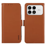 ABEEL For Xiaomi Redmi K90 5G / Poco F8 Pro 5G Case Leather Phone Cover with RFID Blocking Wallet