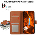 ABEEL For Xiaomi Redmi K90 5G / Poco F8 Pro 5G Case Leather Phone Cover with RFID Blocking Wallet