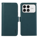 ABEEL For Xiaomi Redmi K90 5G / Poco F8 Pro 5G Case Leather Phone Cover with RFID Blocking Wallet