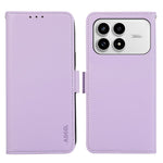 ABEEL For Xiaomi Redmi K90 5G / Poco F8 Pro 5G Case Leather Phone Cover with RFID Blocking Wallet
