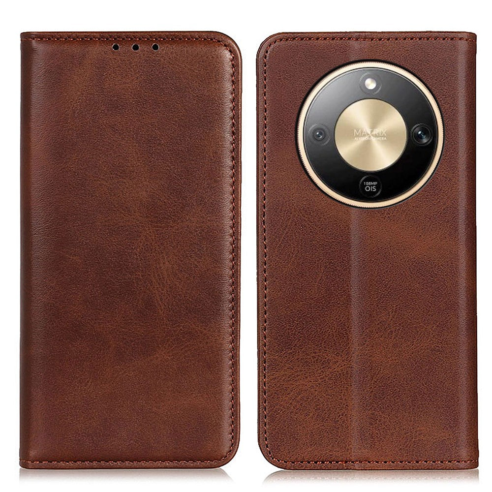 For Honor Magic8 Lite 5G / X9d 5G / X70 5G Case Split Leather Flip Wallet Phone Cover
