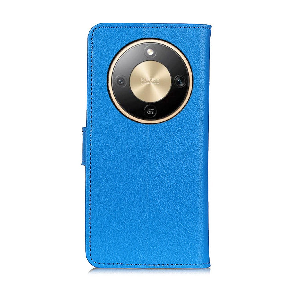 For Honor Magic8 Lite 5G / X9d 5G / X70 5G Wallet Case PU Leather Phone Cover Litchi Texture