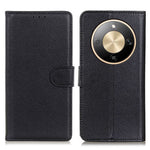 For Honor Magic8 Lite 5G / X9d 5G / X70 5G Wallet Case PU Leather Phone Cover Litchi Texture