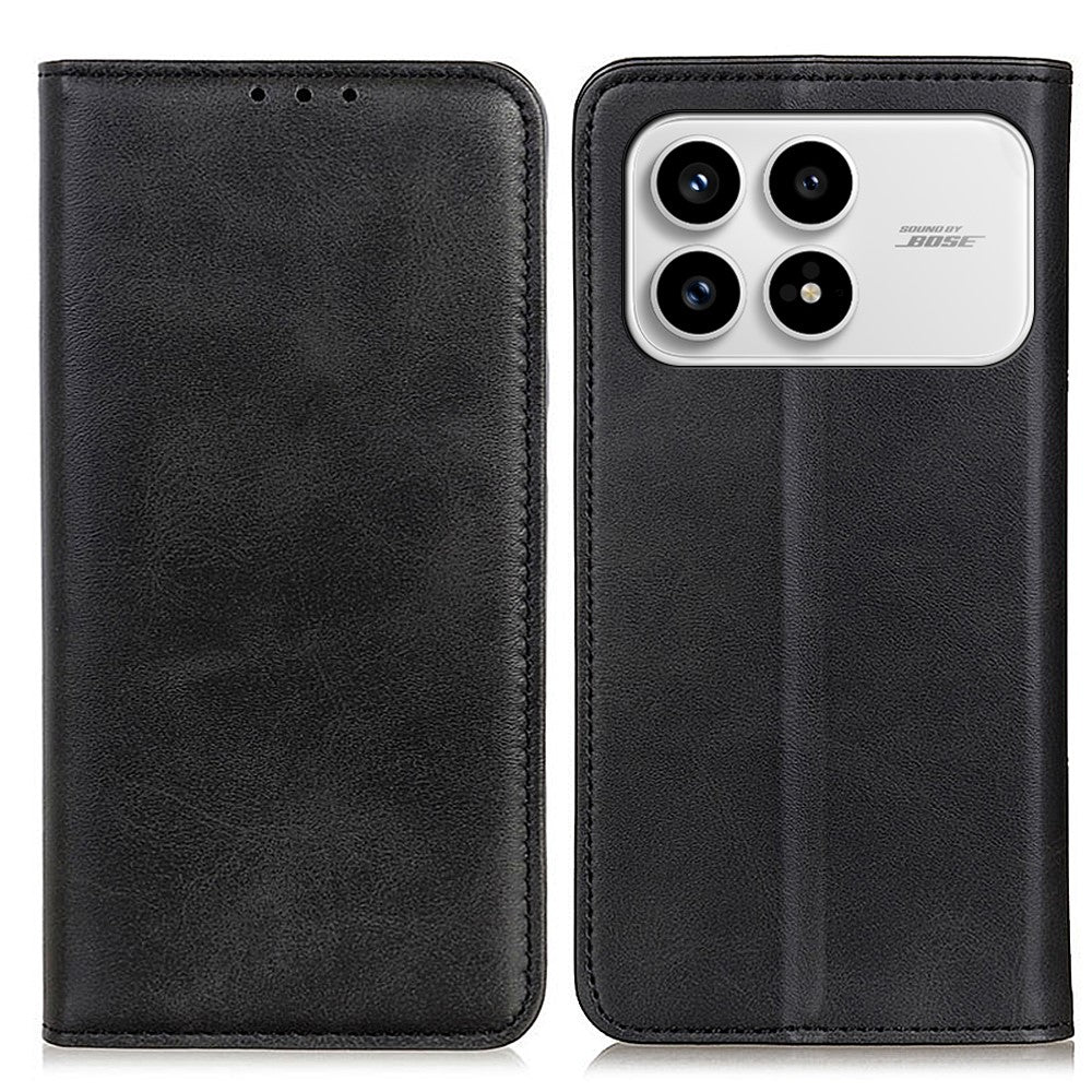 For Xiaomi Redmi K90 5G / Poco F8 Pro 5G Case Split Leather Flip Wallet Phone Cover