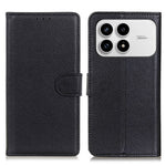 For Xiaomi Redmi K90 5G / Poco F8 Pro 5G Wallet Case PU Leather Phone Cover Litchi Texture