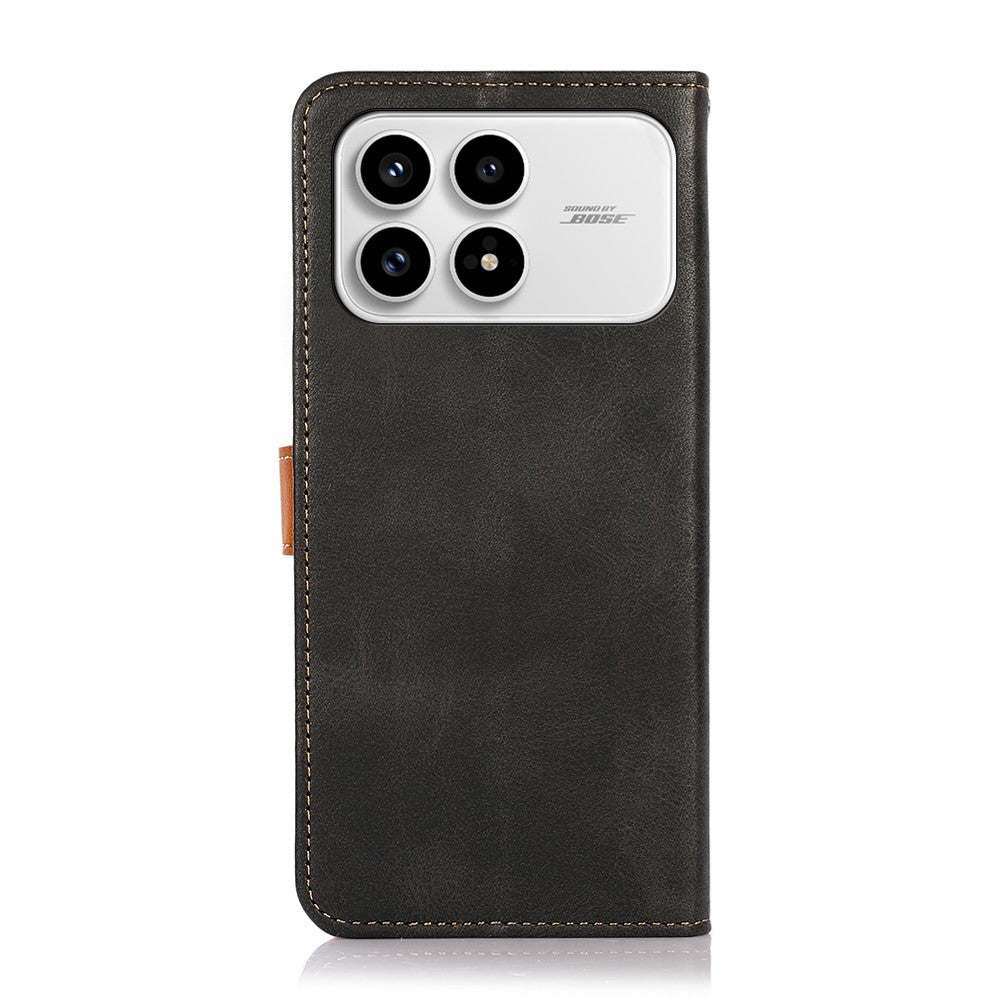 KHAZNEH For Xiaomi Redmi K90 5G / Poco F8 Pro 5G Wallet Phone Case Stand Leather Flip Cover