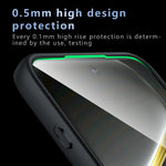 OnePlus 15R 5G / Ace 6T 5G / Ace 6 5G-skal TPU + PC stötsäkert genomskinligt mobilskal