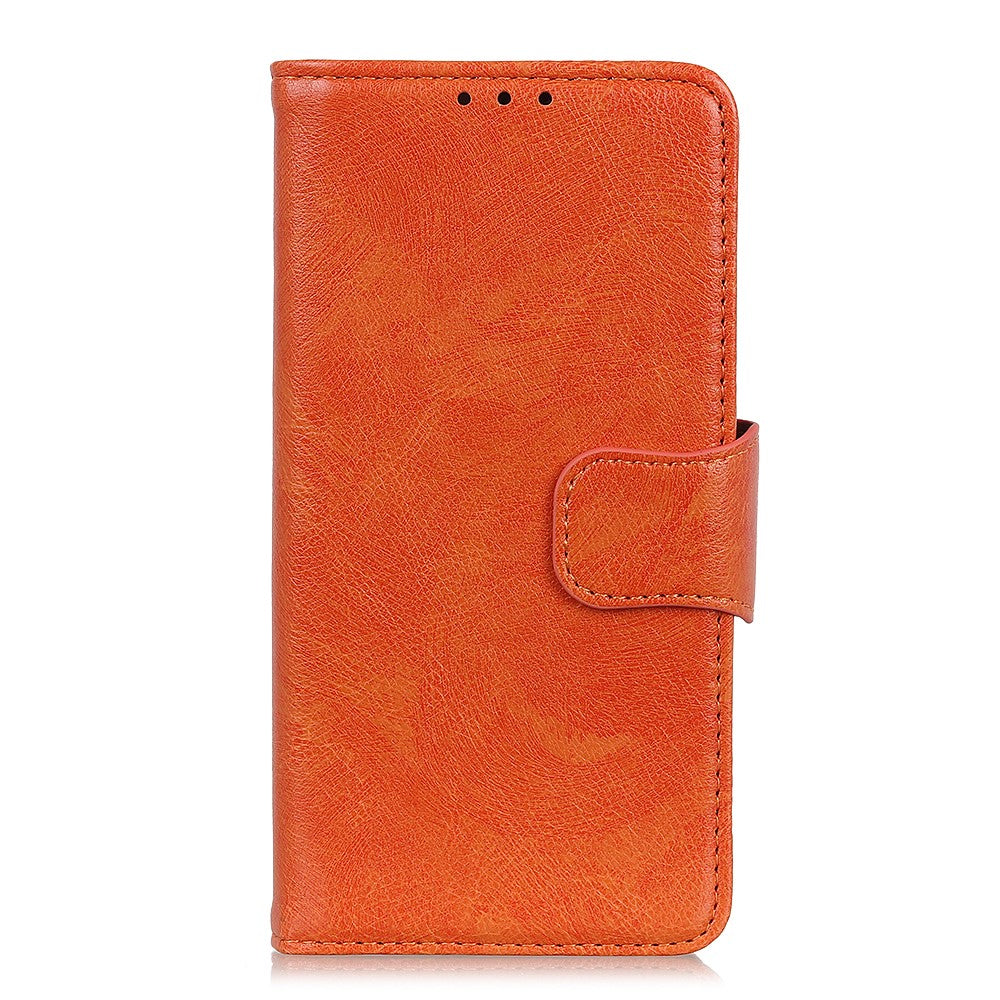 Wallet Case For Honor Magic8 Lite 5G  /  X70 5G  /  X9d 5G Nappa Texture Split Leather Phone Cover