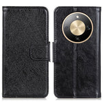 Wallet Case For Honor Magic8 Lite 5G  /  X70 5G  /  X9d 5G Nappa Texture Split Leather Phone Cover