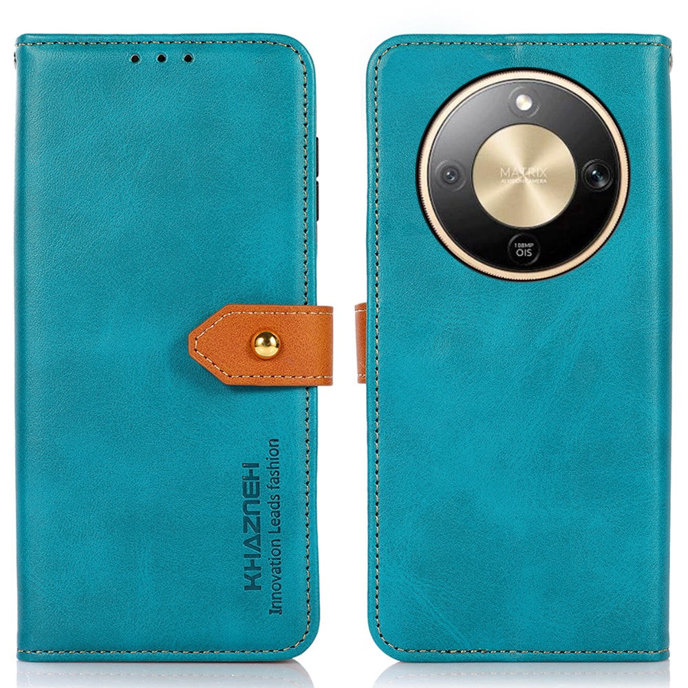 KHAZNEH Wallet Phone Case For Honor Magic8 Lite 5G  /  X70 5G  /  X9d 5G Stand Leather Flip Cover