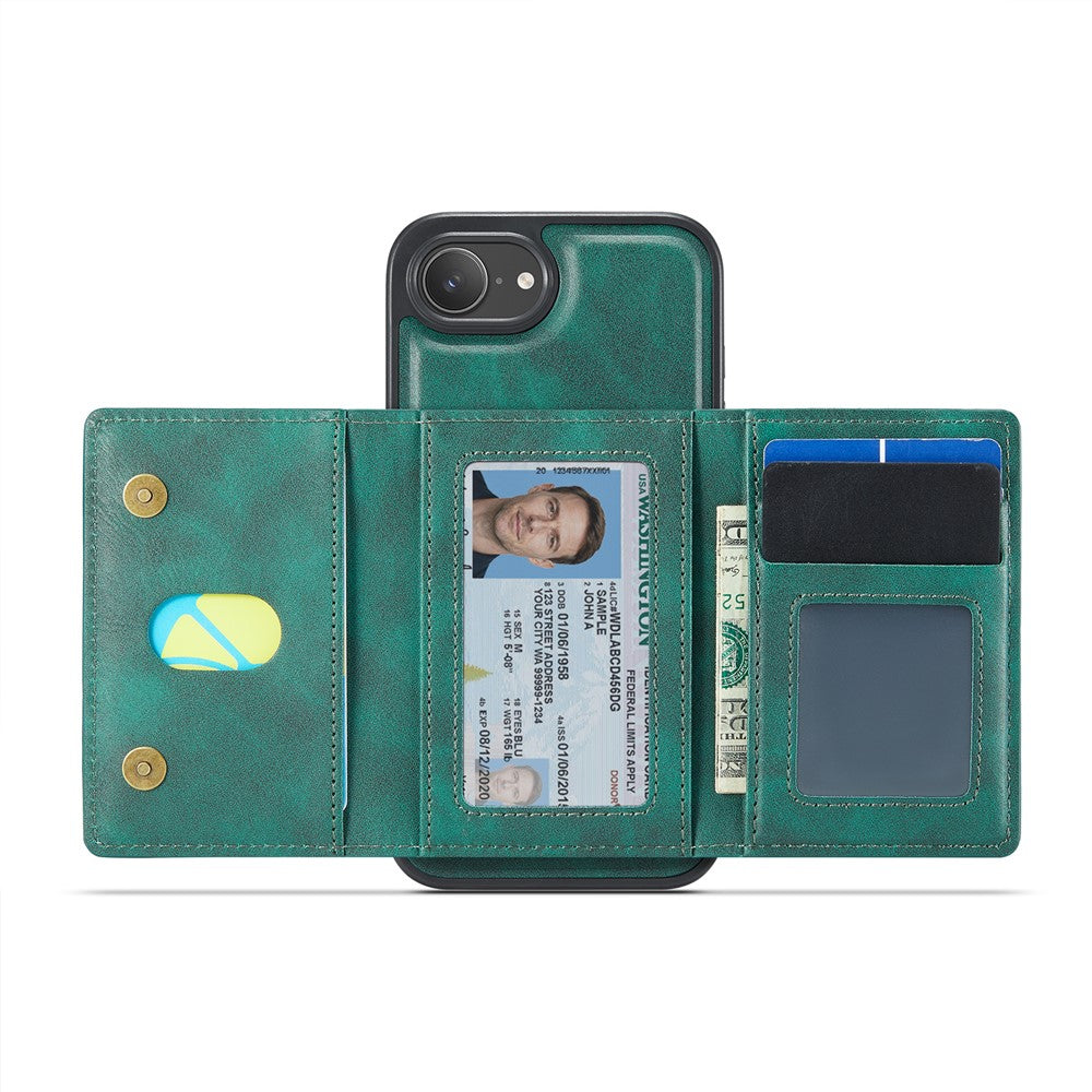 MAGKING K4 Series For iPhone 17th / 16th Case Compatible with MagSafe Detachable Wallet PU TPU PC Phone Cover